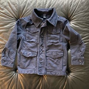 babyGap toddler Navy light weight jacket. Size 5yrs-zips and buttons